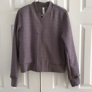 NWT reversible lululemon reversible bomber jacket size 8